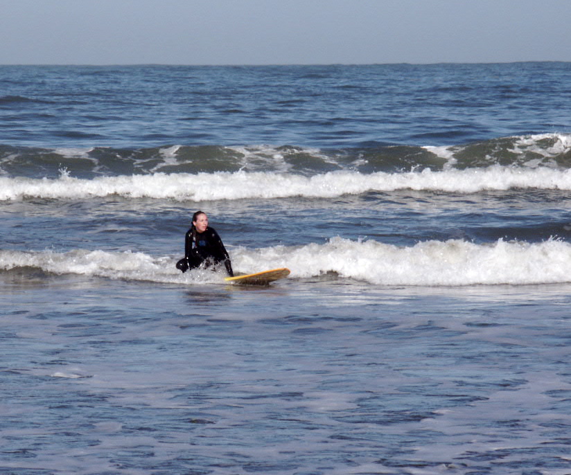 Monique & little waves - Linda Mar, Pacifica, CA
